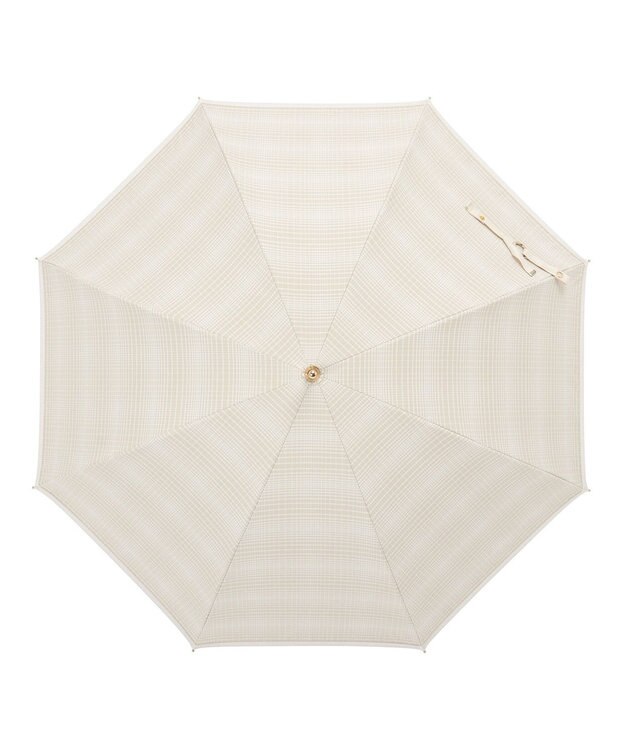 MOONBAT GRACY(グレイシー) 晴雨兼用日傘 長傘 T/C Neo classic check ベージュ