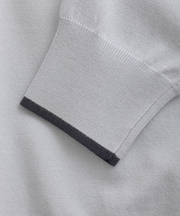 YECCA VECCA 配色ボウタイニット Ivory