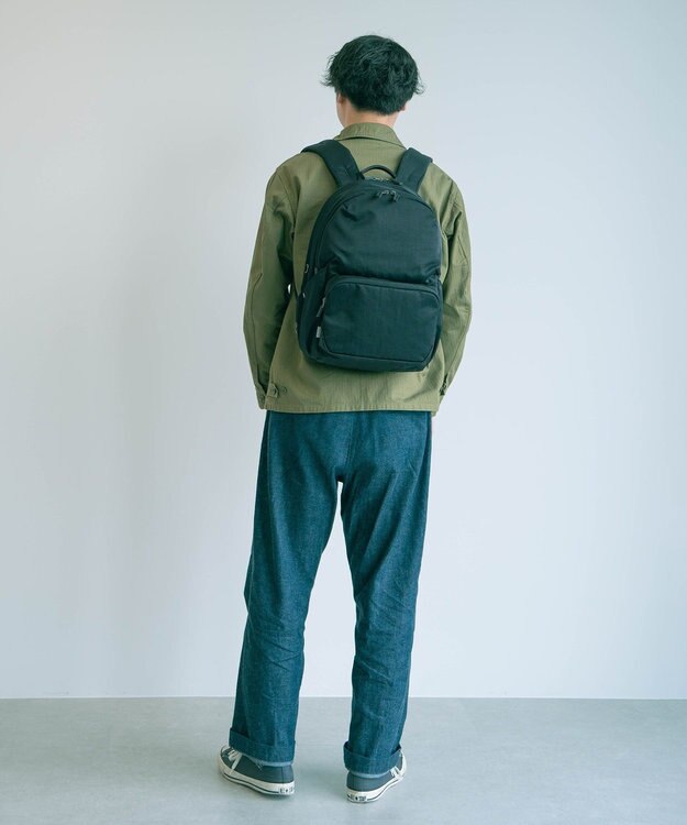 ACE BAGS & LUGGAGE W&.Day/Night ポッケスアプト ラウンドリュック A4サイズ 14.0インチPC収納 20221 ダブルアンドデイナイト ブラック