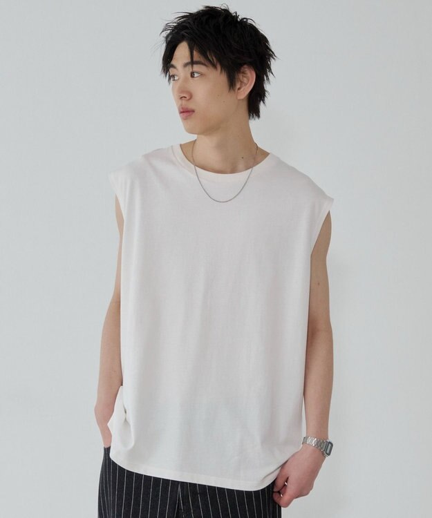 WEGO コットンクルーネックT（NS） ホワイト