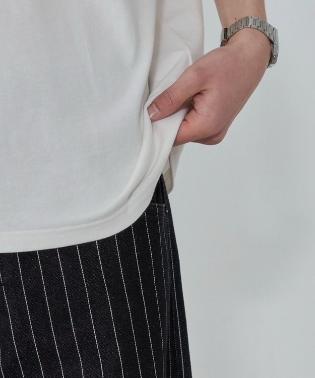 WEGO コットンクルーネックT（NS） ホワイト