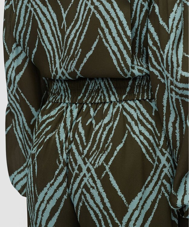 JOSEPH オープンウィーブ　トラウザーズ Palm Leaf/Chambray