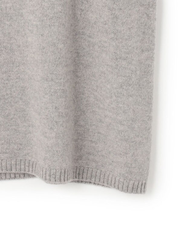 J.PRESS YORK STREET 【WOMEN】ウールカシミヤ ハイネックニット ライトグレー系