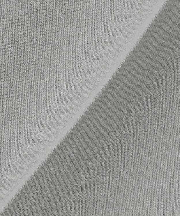 自由区 【XSサイズ～/洗える】ダブルフェイススーティング テーパードパンツ セージ