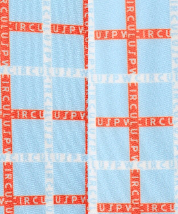 PW CIRCULUS 【WOMEN】チェック柄キュロット ゴルフウェア レディース スカイブルー系5