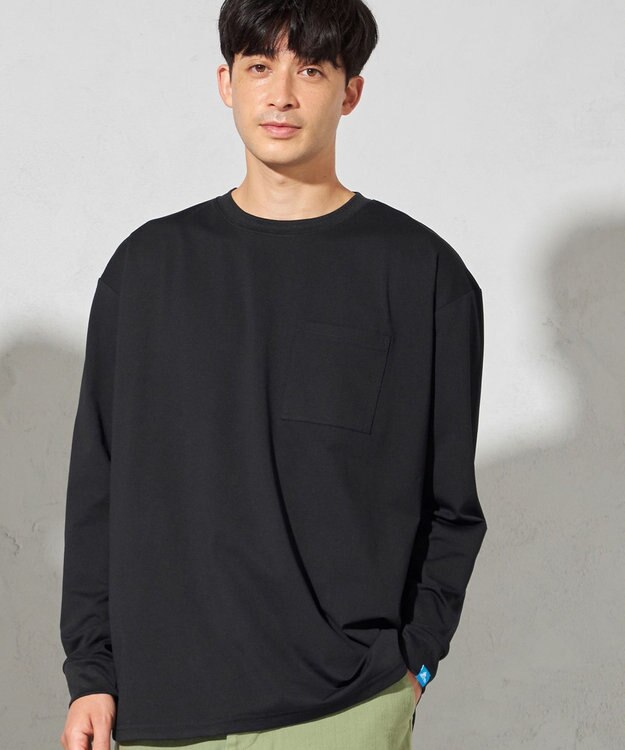 SHARE PARK MENS 【UNISEX】UVカット アートコラボロングTシャツ〈Hammock〉（L・XLサイズ） ブラック