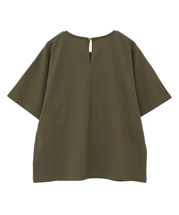 Green Parks ・ＥＬＥＮＣＡＲＥ　ＤＵＥ　チュールフリルレイヤーＴＥＥ Khaki