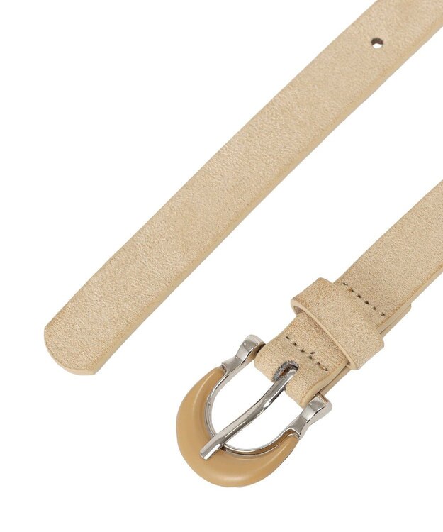 Green Parks ジュシポイントバックルベルト Beige