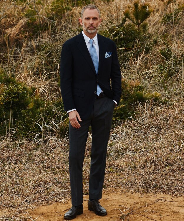 GOTAIRIKU 胸ポケット付にアップデート【吸水速乾/ストレッチ】クールマックス鹿の子 ビズシャツ_ボタンダウン ホワイト系