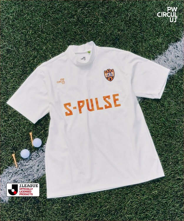 PW CIRCULUS 【UNISEX】J.LEAGUE モックネック J1所属の20クラブコラボ ゴルフ 清水エスパルス