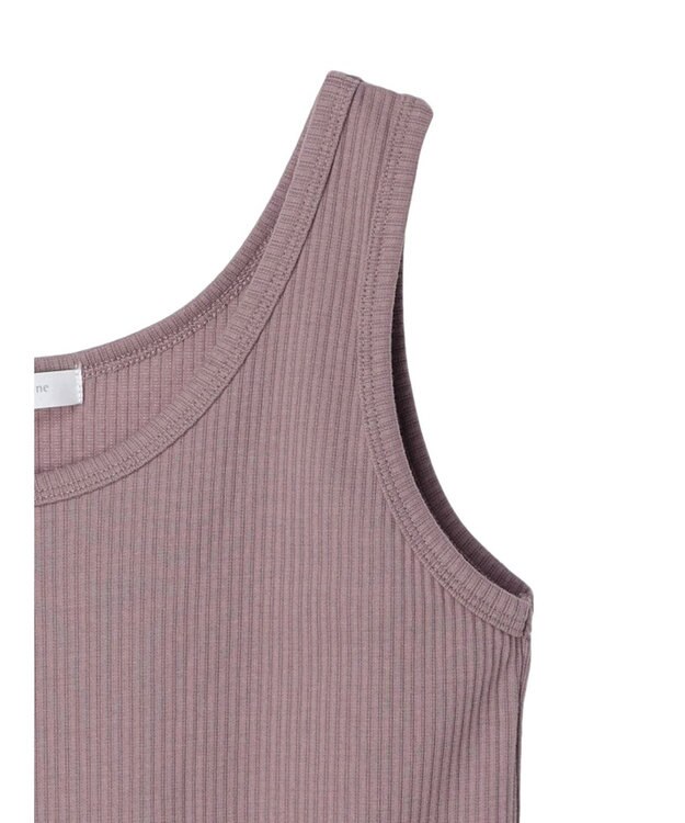 Green Parks カラーテレコタンク Brown