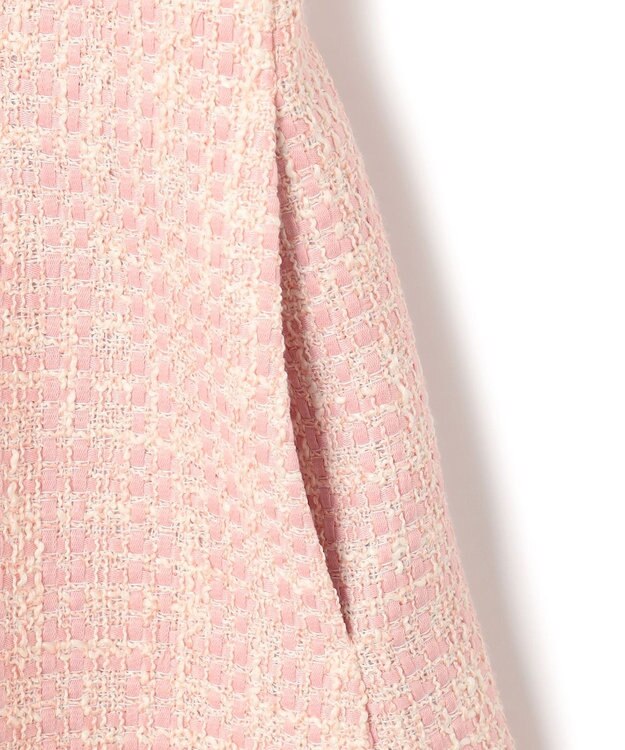 TOCCA 【洗える・消臭】 TWEED BLOSSOM ドレス ピンク系5