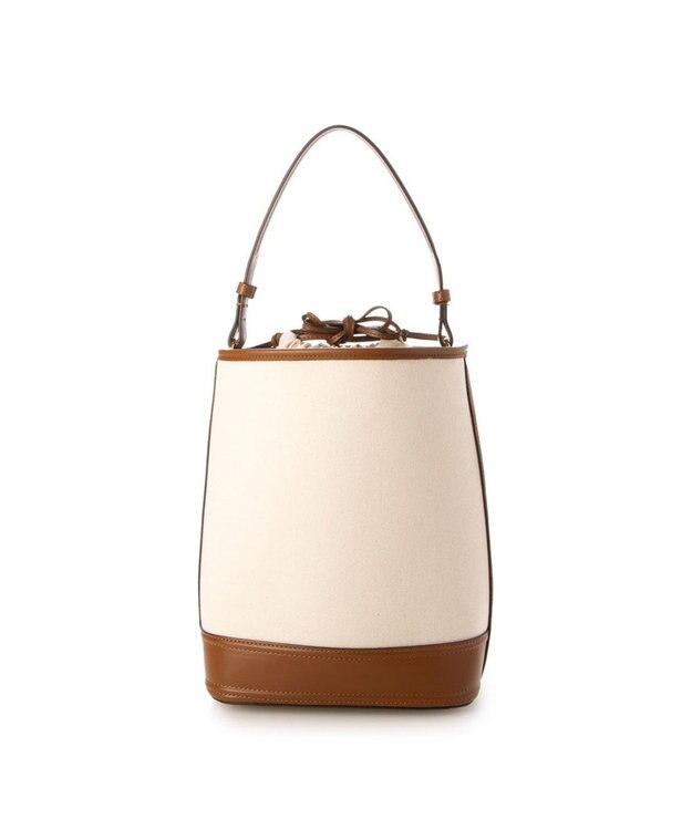 UNBILLION カシュカシュ cachecache / 縦長2wayバケットトート キャメルミックス