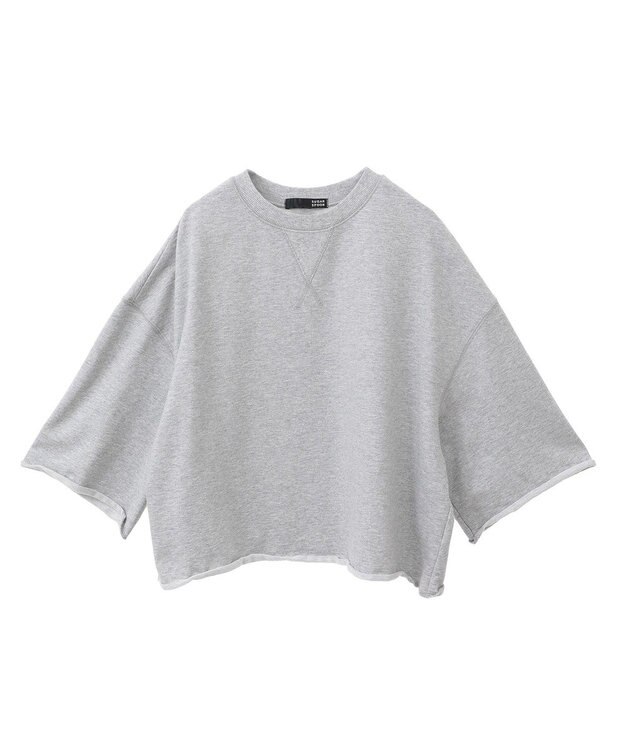 Green Parks ・ＳＵＧＡＲ　ＳＰＯＯＮ　７分袖ウラケスウェット Gray Mixture