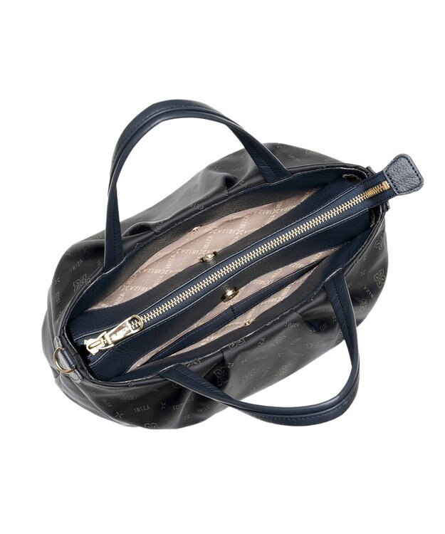 IBIZA ロゴナイロン　2WAYバッグ 紺