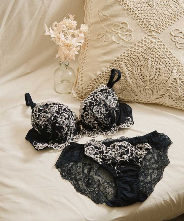 San-ai Resort（三愛水着楽園） 【エレガントコレクション2310】単品ブラEFGカップ  【northerly】 ネイビー