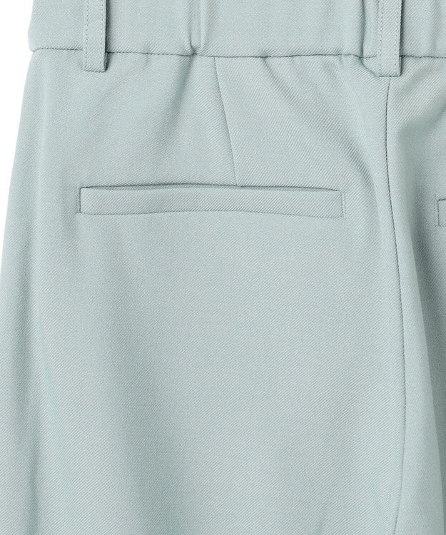 UNFILO 【ウエストゴム/14サイズ展開】beauty warm pants テーパード セージ