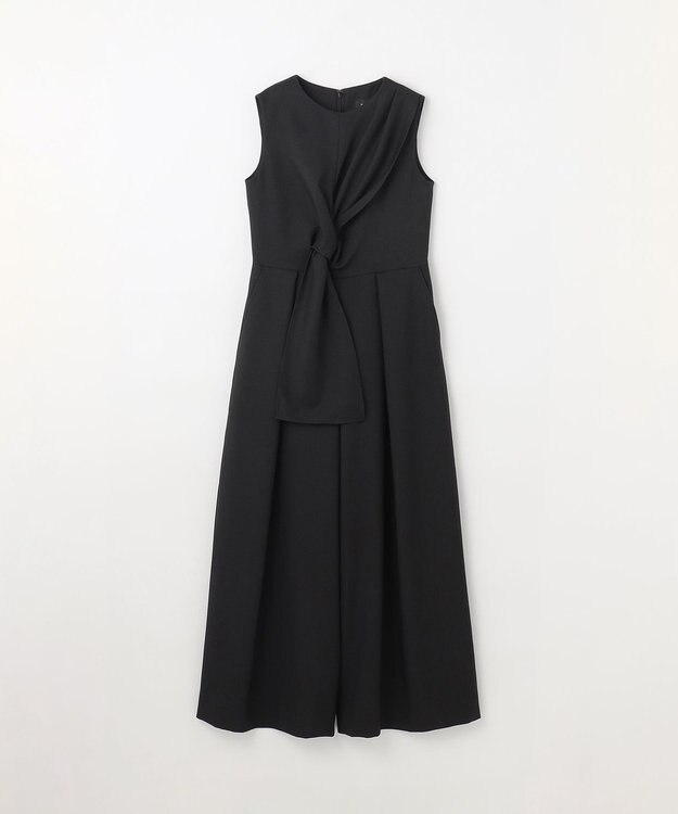 GRACE CONTINENTAL リボンサロペット ブラック