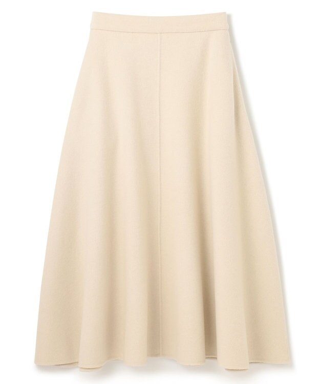 uncrave リバー フレア スカート（uncrave STANDARD） エクリュ