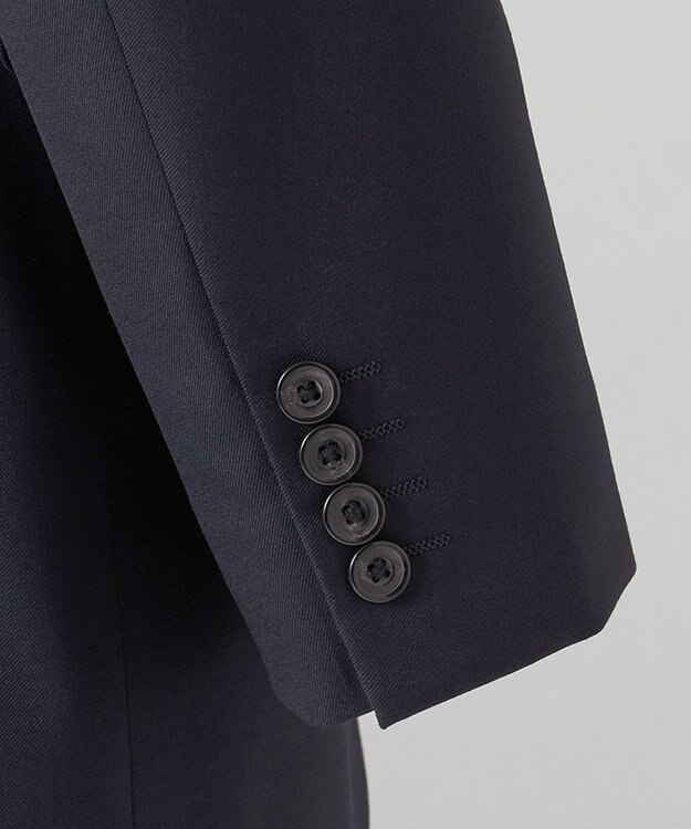 GOTAIRIKU 【御幸毛織】コンパクトヤーン Super120'sペーパープレス スーツ ネイビー系