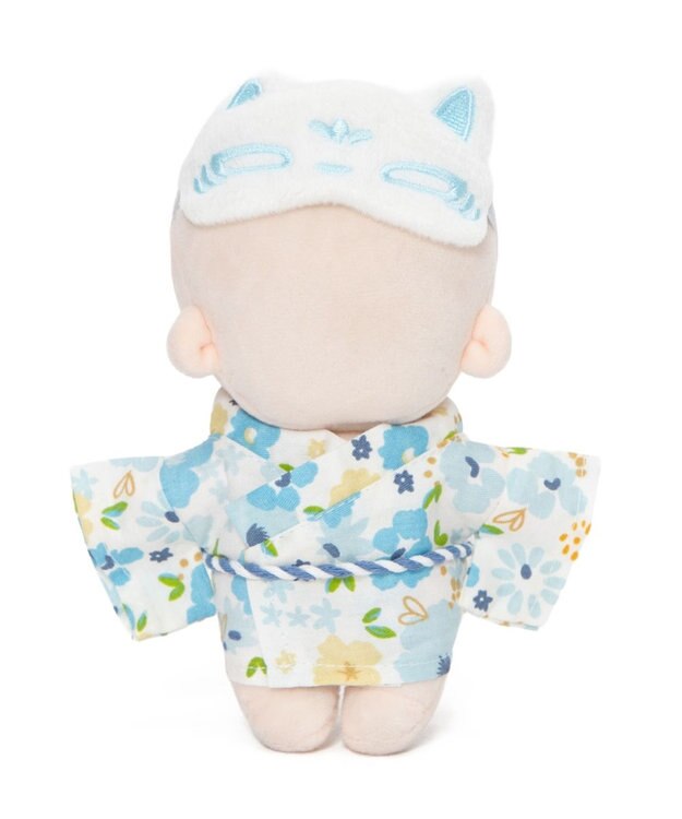 WEGO 【痛バ＆推し活グッズ】ぬいお面付き浴衣セット15cm サックス
