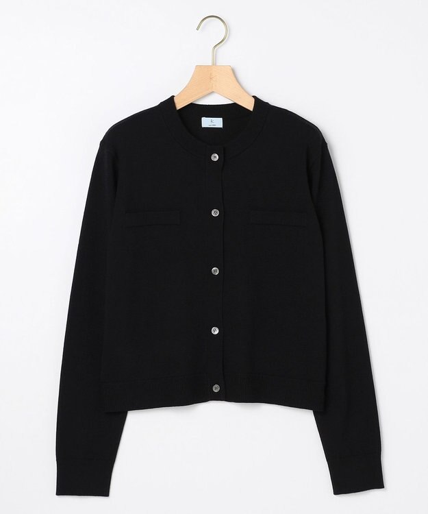 組曲 S ニューシックニット カーディガン ブラック系