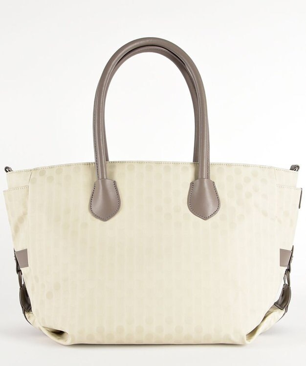 Y'SACCS 木村多江×Y'SACCS PolkaDots 2way トートバッグ アイボリー