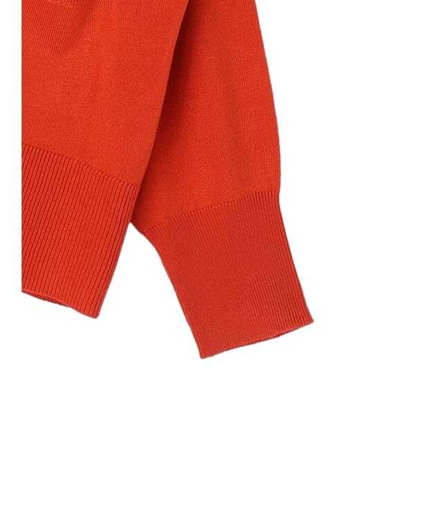 Green Parks 洗える　ショート丈カーディガン Orange