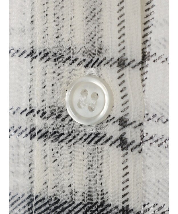 earth music&ecology シアーチェックシャツ Check