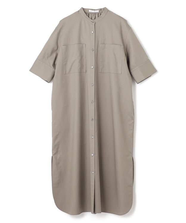 BEIGE， PERSIMMON / シャツワンピース Slate