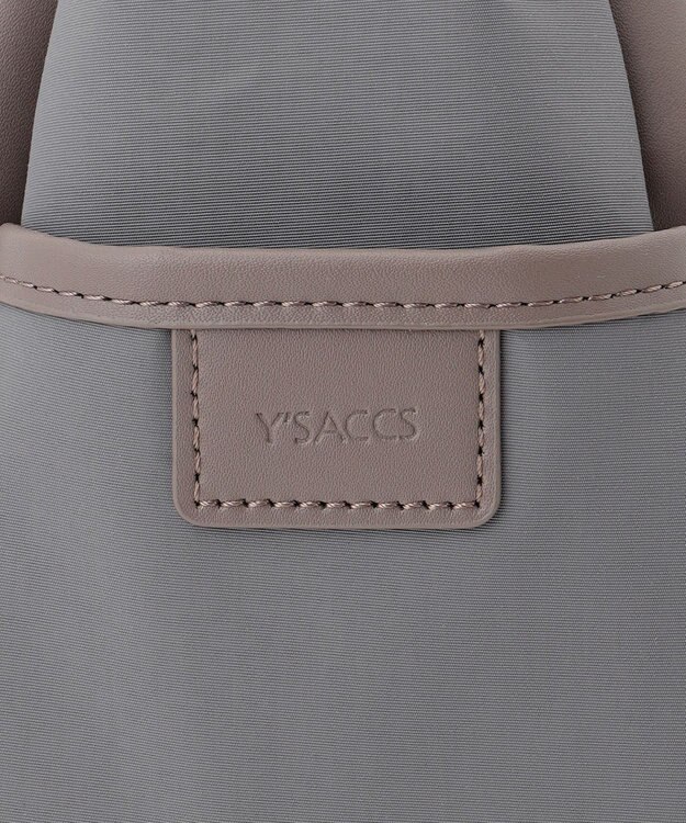 Y'SACCS 【ムック本掲載】タスランナイロンショルダーバッグ グレー