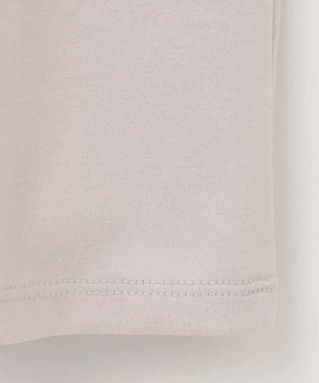 J.PRESS LADIES エンブロイダリージャージー カットソー ライトグレー系