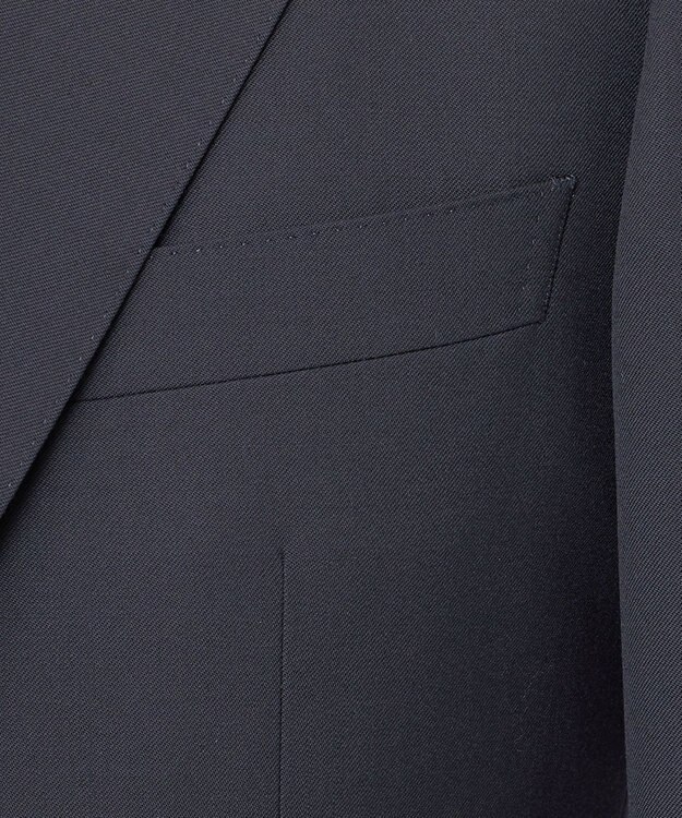 GOTAIRIKU 【御幸毛織】コンパクトヤーン Super120'sペーパープレス スーツ ネイビー系