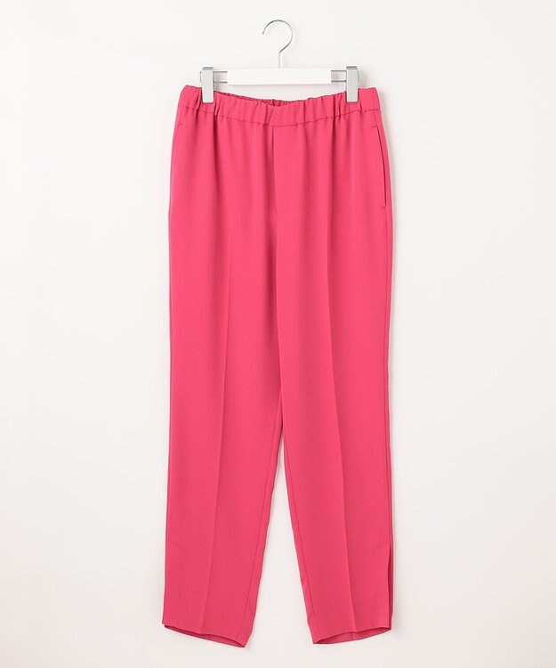 UNFILO カラー テーパードパンツ ピンク