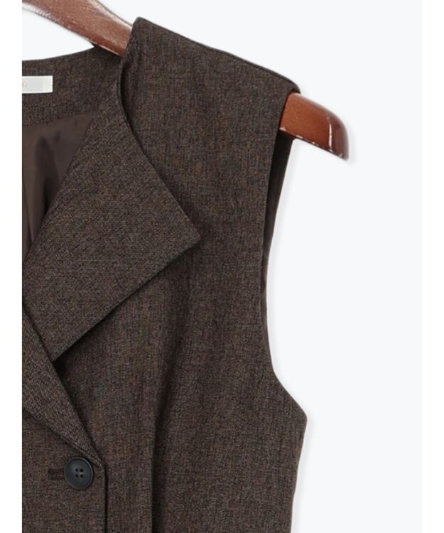 Te chichi ツイーディーダブルコンビネゾン ブラウン