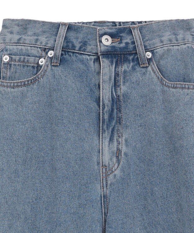 earth music&ecology サイドチュールデニムパンツ Indigo
