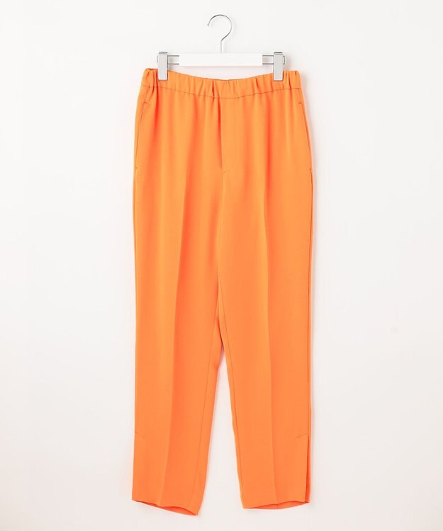 UNFILO カラー テーパードパンツ オレンジ