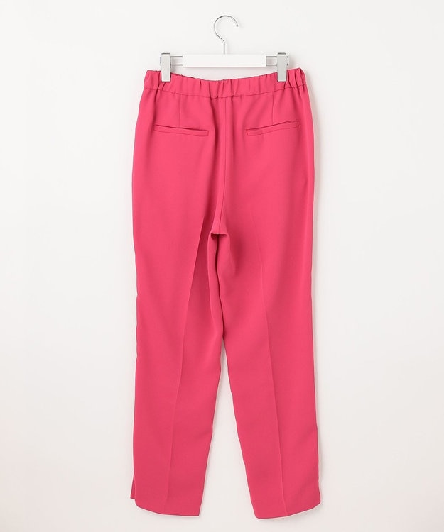 UNFILO カラー テーパードパンツ ピンク