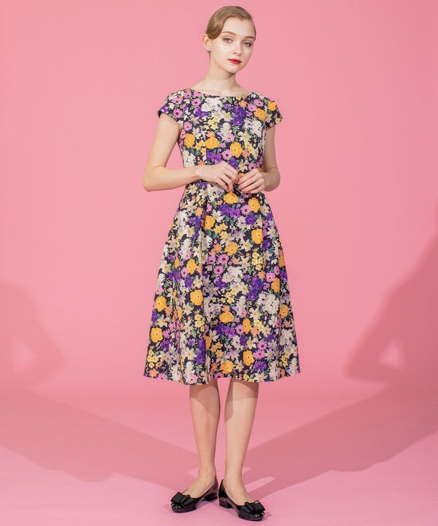 TOCCA 【洗える！】MIRAGE ドレス ネイビー系5