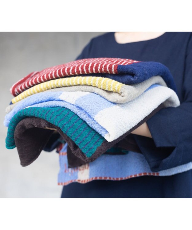 nitorito FUDGE12月号掲載【UNISEX】sora スヌード gray