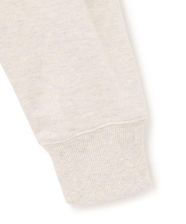 J.PRESS MEN インレージャージー アドレスプリント ロゴトレーナー ライトグレー系