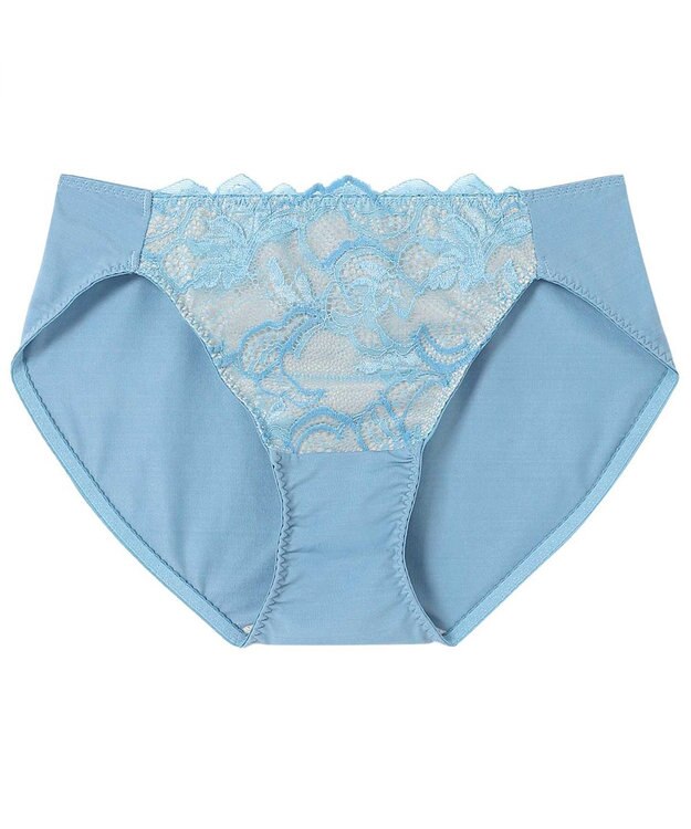 Wing ショーツ 【ハイライトブラ】 CB4000とペア やさしいフィット感 はきこみ丈あさめ CF4000 ウイング／ワコール ブルー