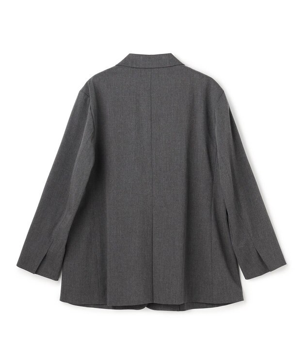UNFILO 【セットアップ着用可】マイビューティ オーバージャケット チャコール