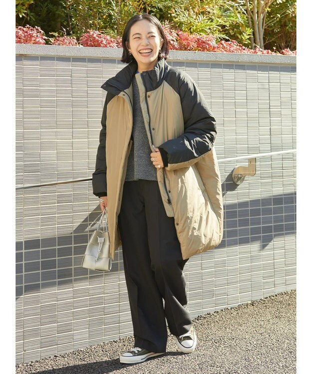 AMERICAN HOLIC キルポカスタンド中綿コート Multi