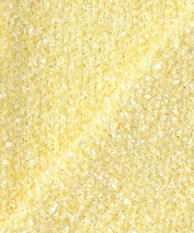 自由区 S ブークレミックスツイードニット カーディガン イエロー