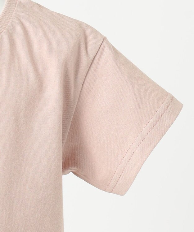 ANY KIDS オーガビッツアニマルTシャツ ピンク（うさぎ）