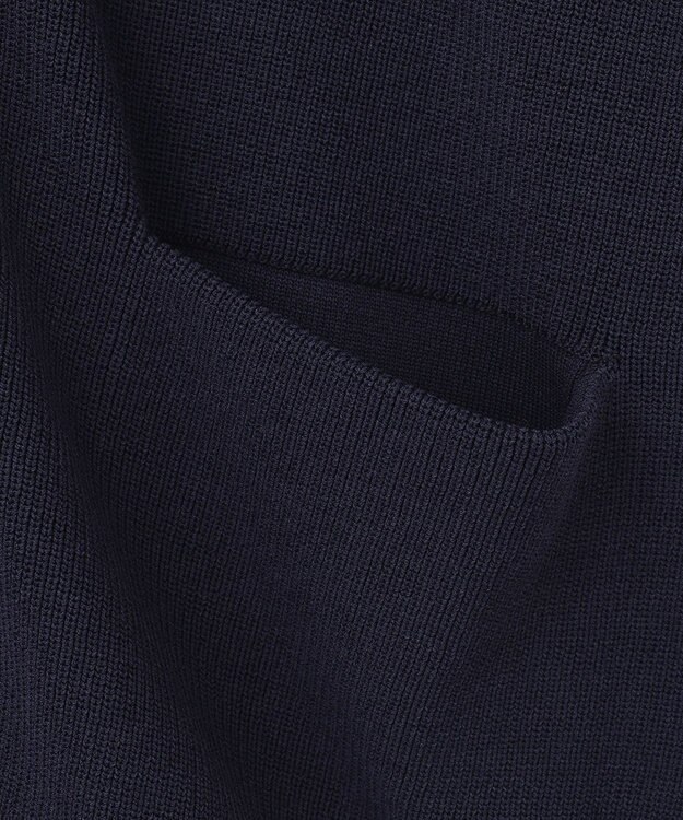 UNFILO MENS イージーケア ニットカーディガン [23年春夏商品] ネイビー