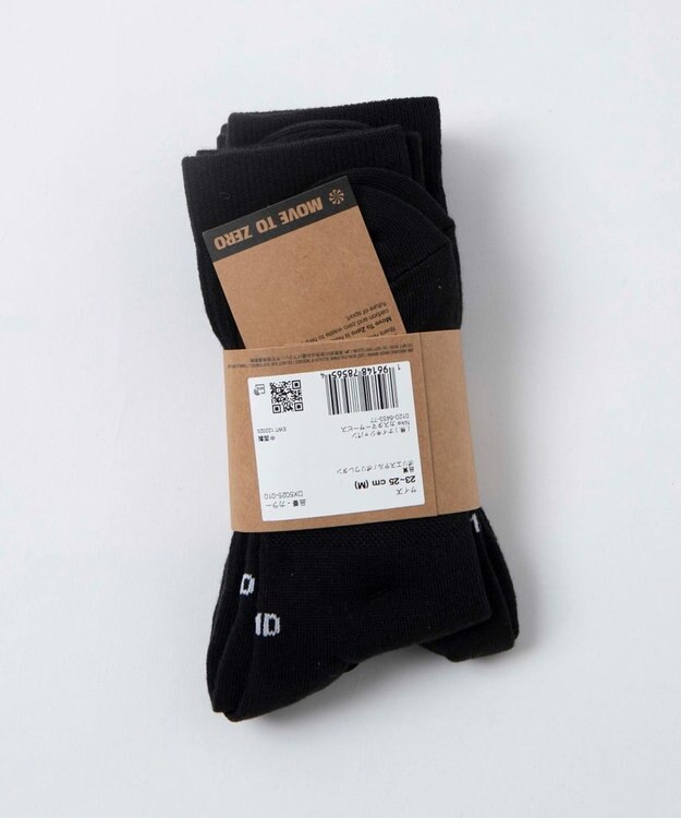 WEGO NIKE　NSW　エブリデイエッセンシャルクルーソックス ブラック