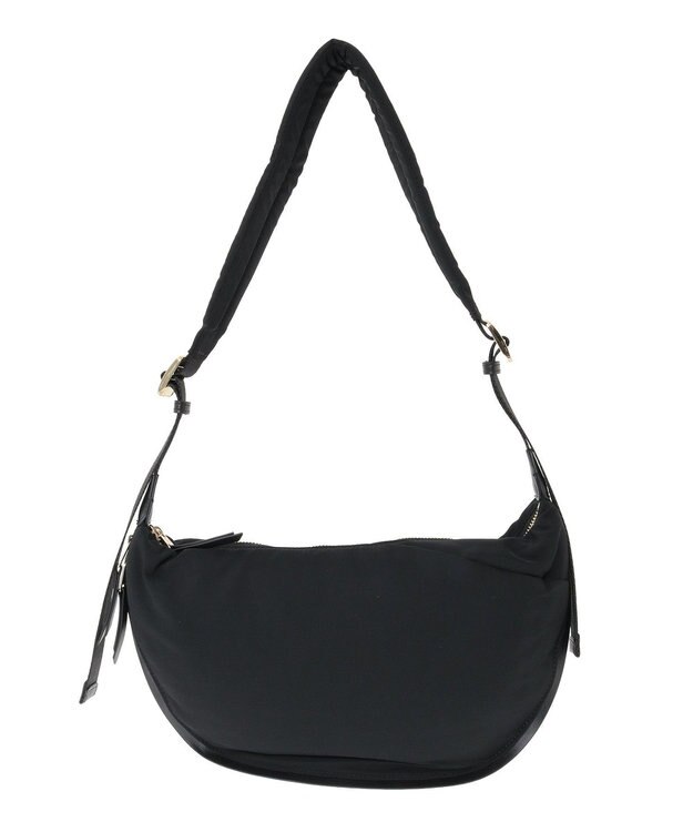 YECCA VECCA story.ハーフムーンクロスボディ Black