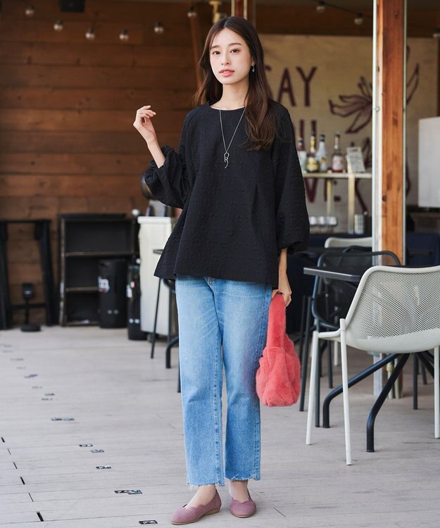 Tiaclasse 【安田美沙子さん着用】フェイクファーバック ピンク